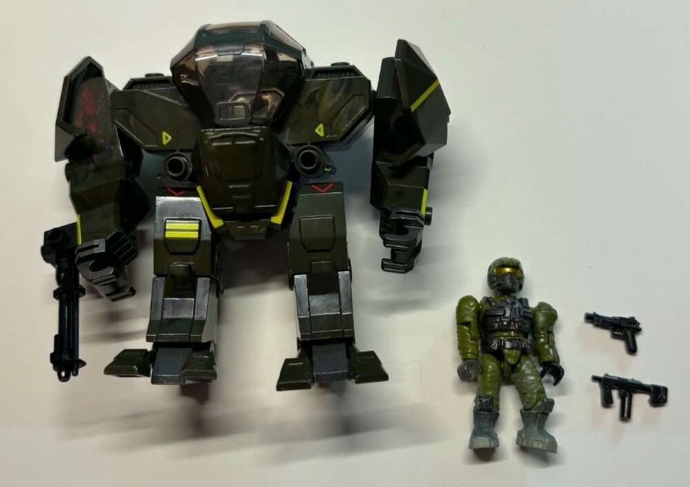 Halo Mega Bloks Construx 97006 Jungle Strike UNC Cyclops Spartan Figure